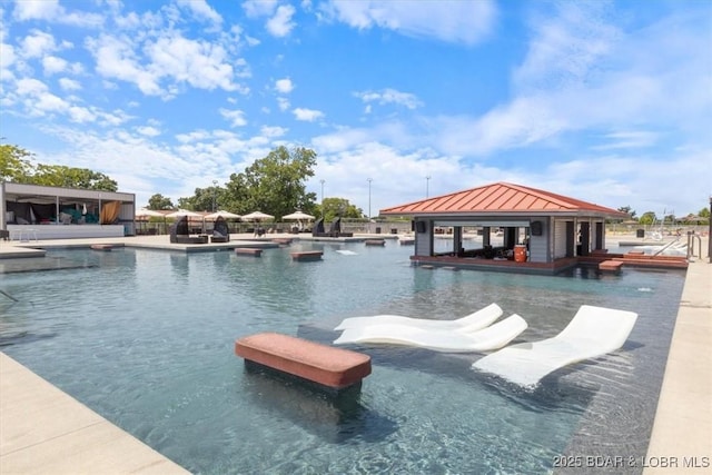 65 Laguna Dr Unit 1A/757, Lake Ozark, MO 65049 - community pool with a patio area