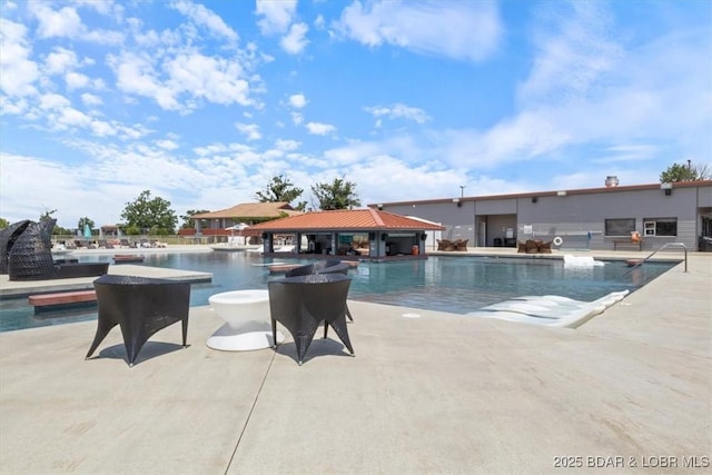 65 Laguna Dr Unit 1A/757, Lake Ozark, MO 65049 - community pool with a gazebo and a patio