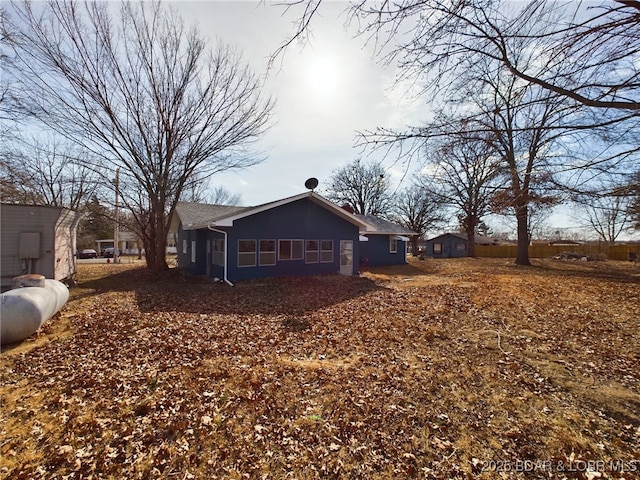 view of property exterior