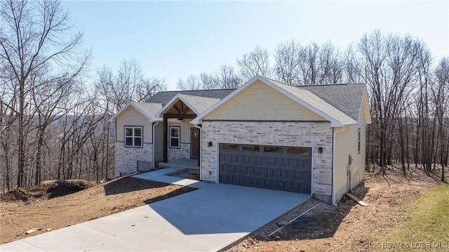 20 Simple Time Dr, Camdenton, MO 65020 - single story home with a garage, roof with shingles, and concrete driveway