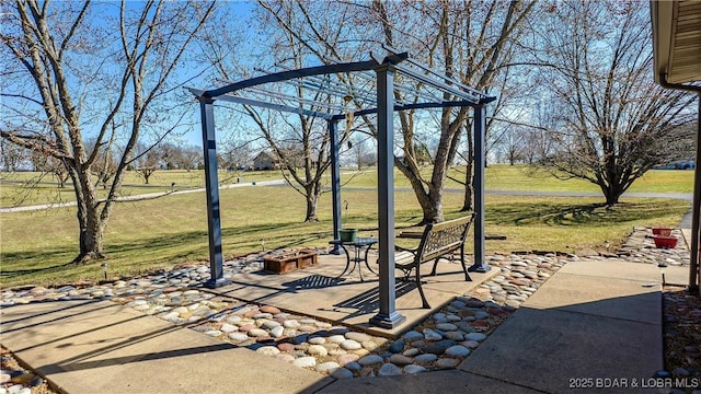 view of patio