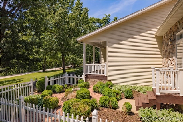 view of home's exterior