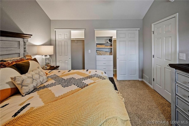 bedroom featuring carpet flooring