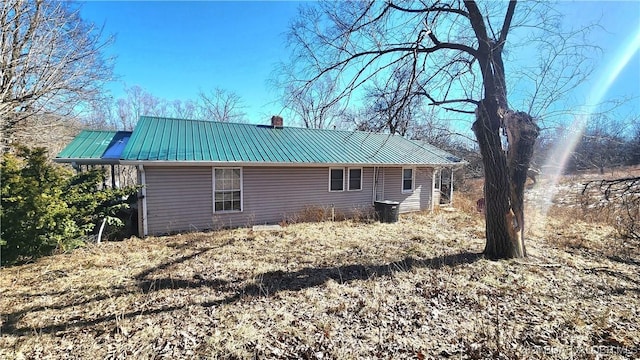 view of rear view of property