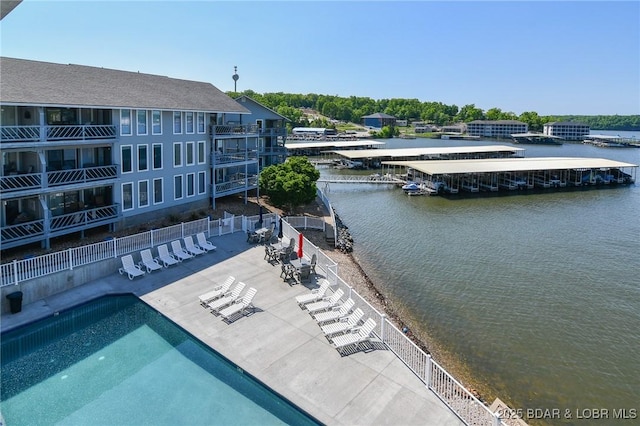 788 Kersten Way Unit A308, Osage Beach, MO 65065 - water view featuring fence