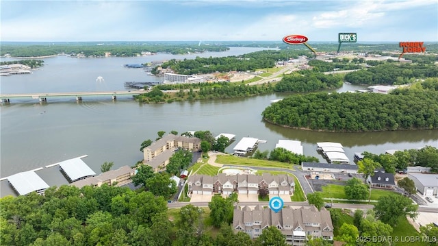 4906 Wilson Dr, Osage Beach, MO 65065 - bird's eye view with a water view