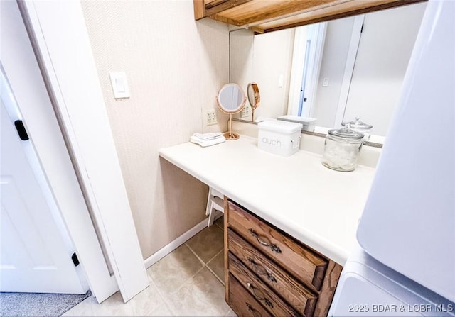 bathroom featuring tile patterned floors