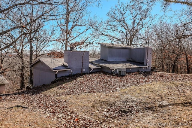 view of side of property