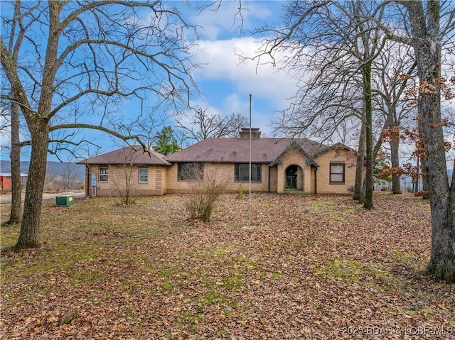 view of ranch-style house