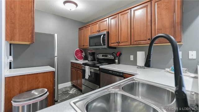 kitchen featuring appliances with stainless steel finishes