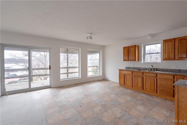 kitchen featuring sink