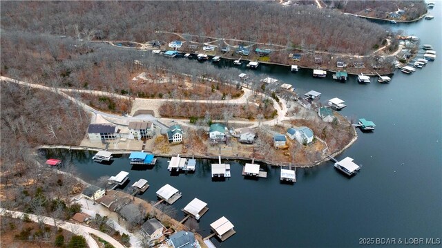 27112 White Horse Cir, Rocky Mount, MO 65072 - aerial view of property's location with a large body of water