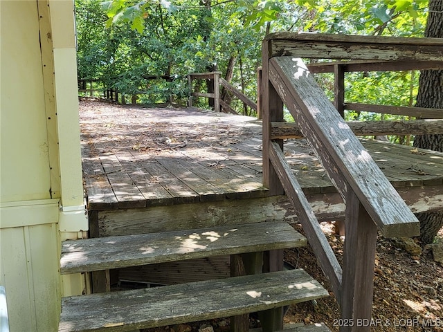 104 Golden Goose Dr, Edwards, MO 65326 - view of wooden deck