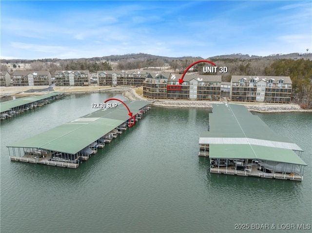 133 Cedar Glen Ct Unit 3D, Camdenton, MO 65020 - aerial view of a nearby body of water