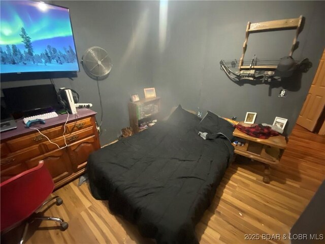 23417 Hwy Tt, Versailles, MO 65084 - bedroom with light wood-style flooring