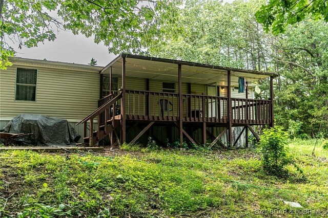 23417 Hwy Tt, Versailles, MO 65084 - view of back of house