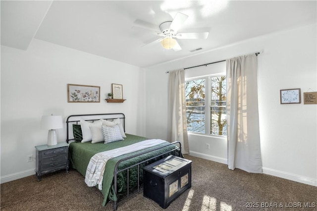 175 Black Rock Rd, Camdenton, MO 65020 - bedroom featuring carpet flooring and a ceiling fan