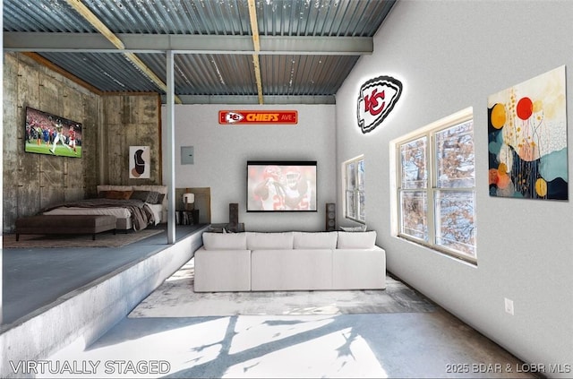 175 Black Rock Rd, Camdenton, MO 65020 - living room with concrete flooring
