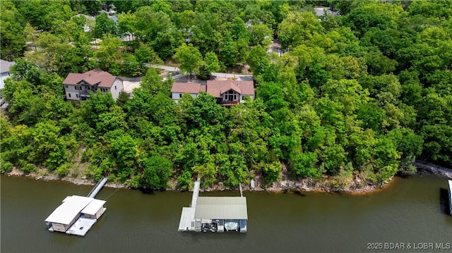 175 Black Rock Rd, Camdenton, MO 65020 - bird's eye view of a nearby body of water