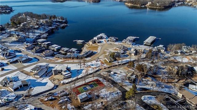 LOT10 Shootout Dr, Osage Beach, MO 65065 - drone / aerial view with a water view