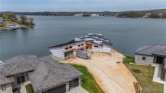 LOT10 Shootout Dr, Osage Beach, MO 65065 - drone / aerial view with a water view