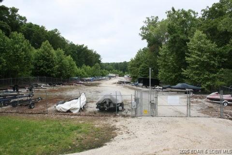 view of yard with a gate and fence