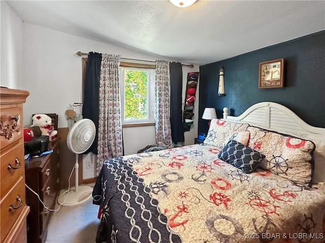 bedroom with carpet flooring