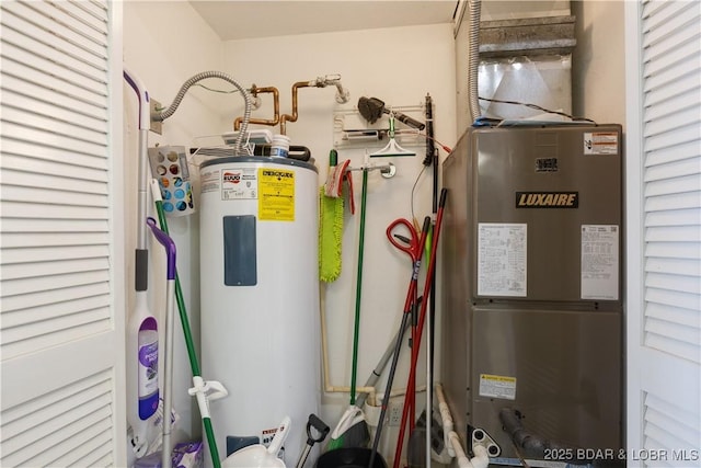 utilities with water heater