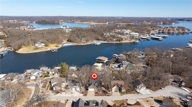 5317 Locust Ct, Osage Beach, MO 65065 - view of property location featuring a nearby body of water and nearby suburban area