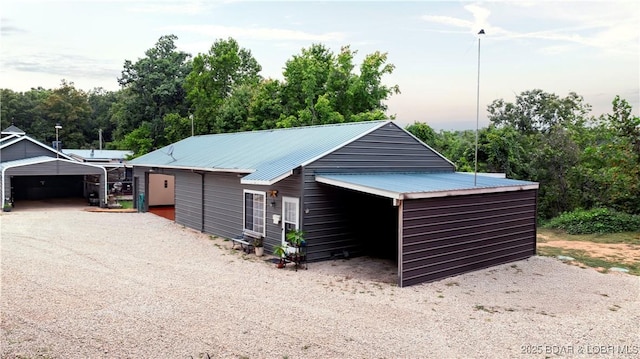 view of outbuilding featuring an outdoor structure