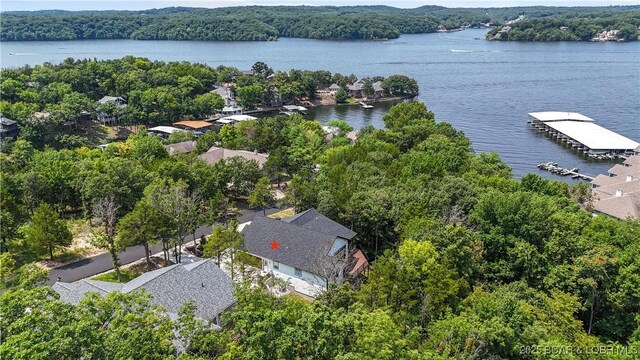 399 W End Cir, Osage Beach, MO 65065 - bird's eye view of a large body of water