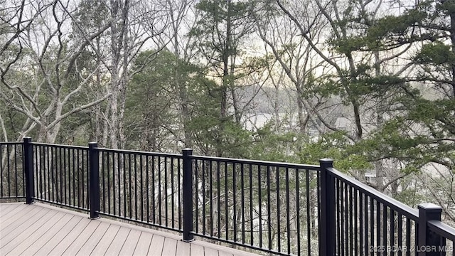 399 W End Cir, Osage Beach, MO 65065 - view of wooden terrace