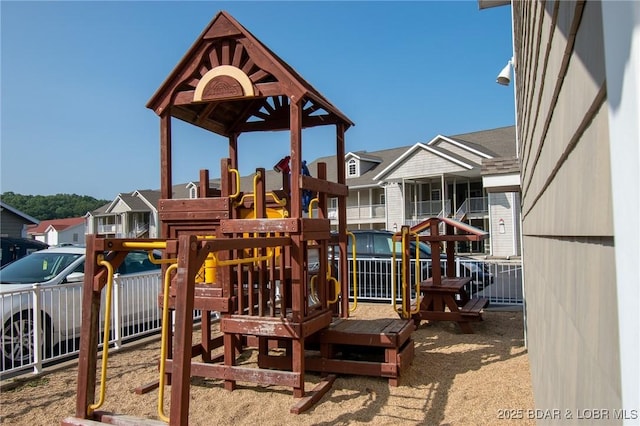 68 Lighthouse Rd Unit 511, Lake Ozark, MO 65049 - view of playground with a residential view