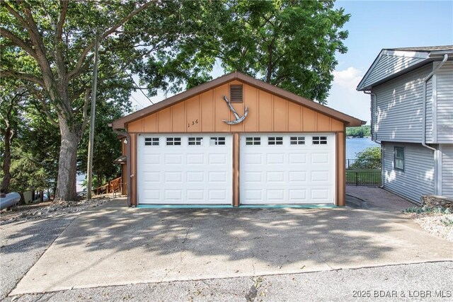 136 Rambling Acres Dr, Gravois Mills, MO 65037 - view of detached garage