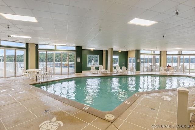 view of indoor community pool