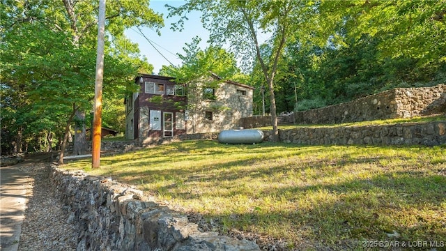 view of yard