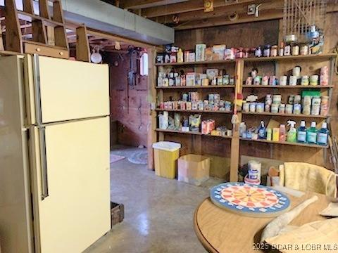 view of storage room