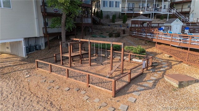 exterior space featuring a gazebo