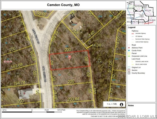 LOT453 Linn Creek Rd, Four Seasons, MO 65049