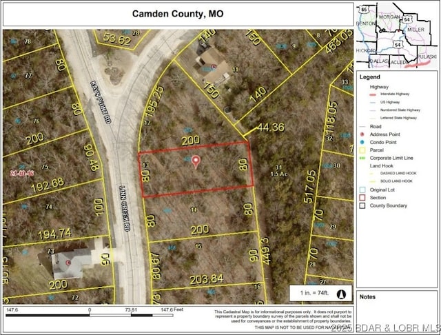 LOT453 Linn Creek Rd, Four Seasons MO, 65049 land for sale