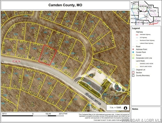 LOT1047 Bittersweet Rd, Four Seasons MO, 65049 land for sale