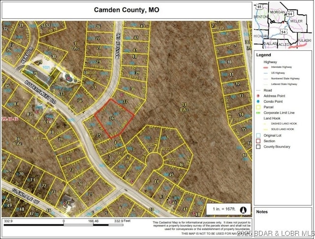 LOT946 Nassau Cir, Four Seasons MO, 65049 land for sale