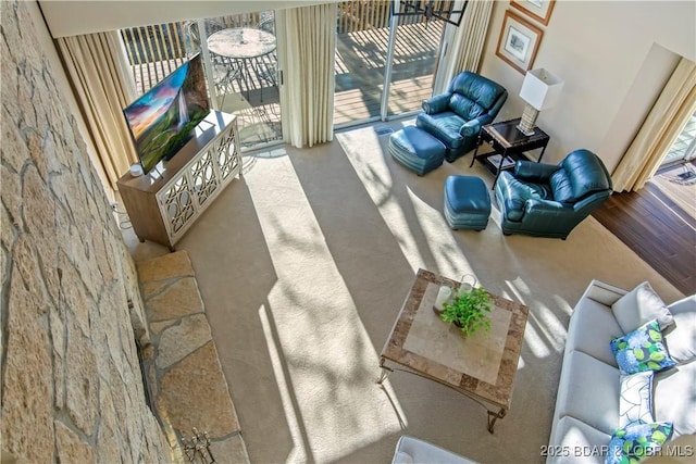 view of living room