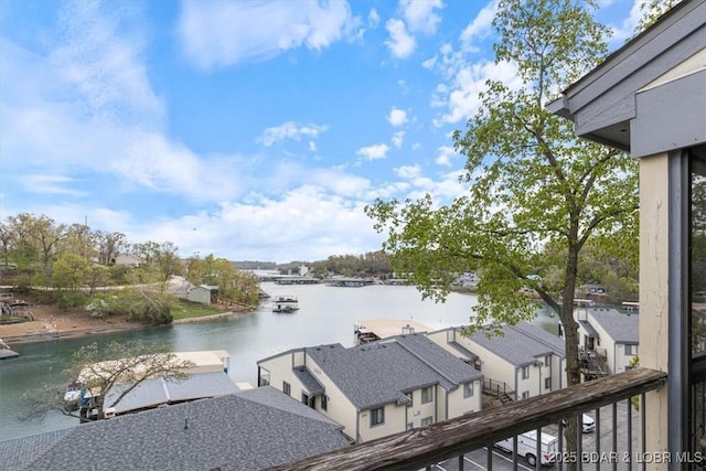 property view of water