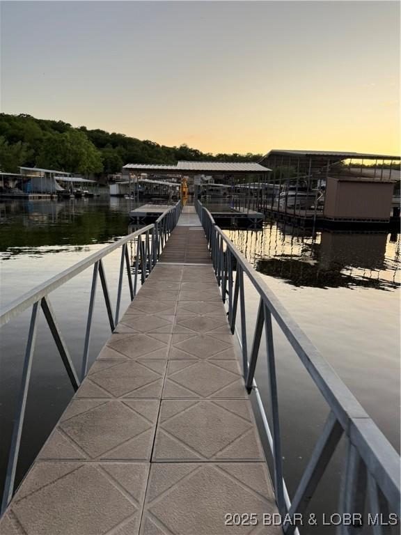 16959 Gentle Slopes Dr, Gravois Mills, MO 65037 - dock with a water view