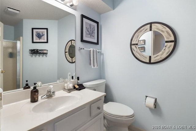 488 Regatta Bay Dr Unit 2C, Lake Ozark, MO 65049 - bathroom with a stall shower and vanity