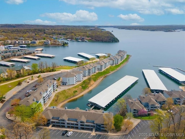 488 Regatta Bay Dr Unit 2C, Lake Ozark, MO 65049 - drone / aerial view of a large body of water