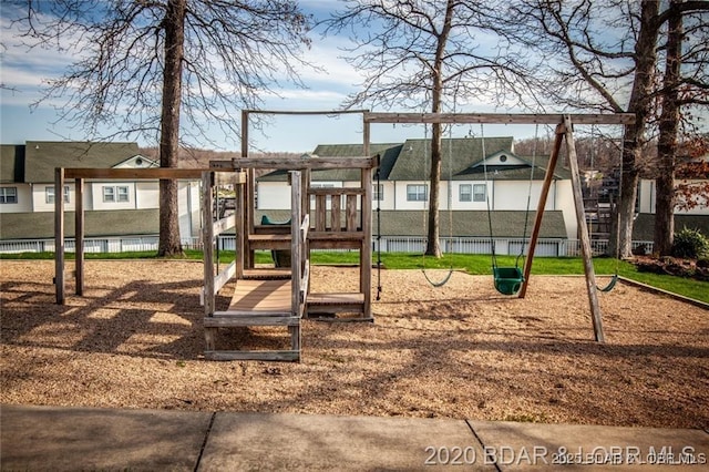 view of community playground