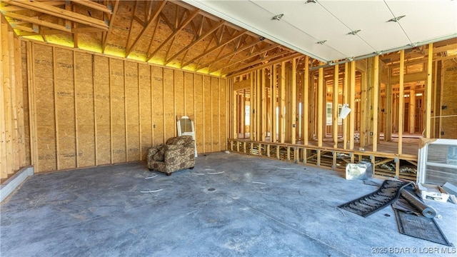 miscellaneous room featuring concrete floors