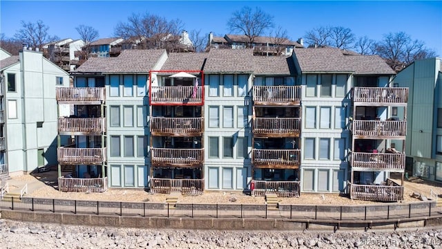 view of property featuring a residential view